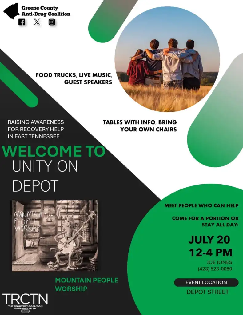 Unity on Depot flyer